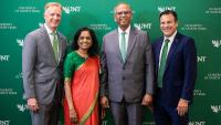 University Of North Texas Names New AI College After Indian-Origin Couple Anuradha And Vikas Sinha Following ₹190 Crore Donation