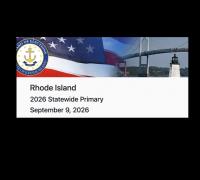 Rhode Island Primary Election Results (updating)