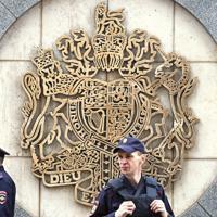 Moscow arrests British embassy security guard