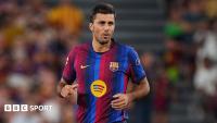 Barca's Rodri apologises over Valencia 'weak' comments