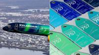 Own a piece of aviation history: Icelandair’s iconic Northern Lights plane turned into keychains