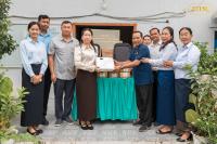 Cambodian PM Donates Educational Equipment to Kambol High School
