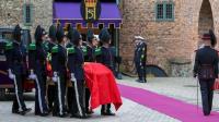 Farewell to King Harald V of Norway in Oslo