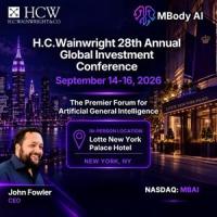 MBody AI to Present at the H.C. Wainwright 28th Annual Global Investment Conference