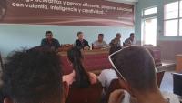 Authorities in Guáimaro are exchanging [information/ideas] with university students (+Audio and Photos)