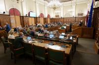 Saeima moves toward grain transit sanctions on Russia, Belarus