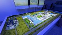 Hyundai Steel representatives provide details after breaking ground