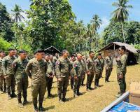 1102Bde distributes solar power systems to 7 remote militia patrol bases