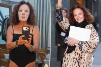 Diane von Furstenberg shares ‘no filter’ look at her New York Fashion Week prep