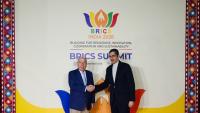 Brazilian FM Vieira in Delhi for BRICS summit under India's chair