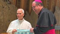 A blessing in Rome: Palm Beach bishop meets Pope Leo XIV at Vatican