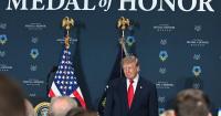 Trump reiterates positions on immigration, border during visit to National Medal of Honor Museum
