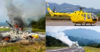 Five Die After “Flying Doctor Service” Helicopter Crashes In Sarawak Malaysia