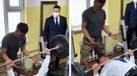 Mongolian president Khurelsukh stuns public with 100kg bench press