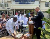 Russian House in Tanzania donates five surgical kits to local hospital