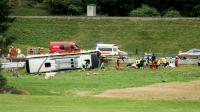 Five dead and forty injured in Dutch bus crash in Switzerland