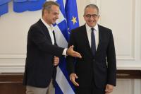 Greek PM Mitsotakis Meets UNESCO Director-General; Focus on the Parthenon Sculptures