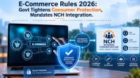 E-Commerce Rules 2026: Govt Tightens Consumer Protection, Mandates NCH Integration From Jan 2027