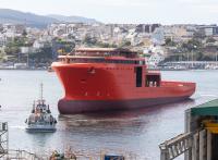 Spanish shipyard launches its largest-ever vessel, built for Østensjø Rederi