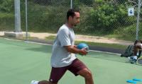 Davis Cup team prepare for Mexico with help of Evans