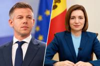 Moldovan president, Hungarian PM have phone conversation