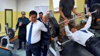 Mongolia President Khurelsukh, 58, Goes Viral After Bench Pressing 100kg For 20 Reps During Military Unit Visit - WATCH