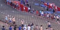 Students, firefighters, leaders climb Ben Hill Griffin Stadium stairs for 9/11 anniversary