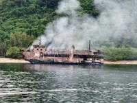 Philippine ferry fire death toll jumps to 35