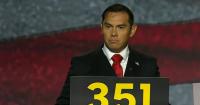 Navy sailor appeared on stage at partisan GOP convention
