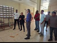 Minister Steven Jacobs visits GCB LBI Facility as rehabilitation work commences