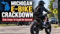 Michigan Could Ban Kids Under 14 From Riding E-Bikes On Roads, Sidewalks And Trails