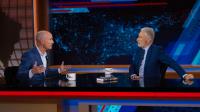 Comedian Jon Stewart has some questions for Utah's governor