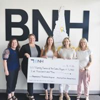 Bank of New Hampshire donates $5K to Family Promise of the Lakes Region