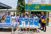 GCB staff donate maternity equipment to Ketu South Municipal Hospital