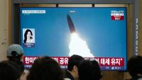 North Korea launches ballistic missiles out to sea