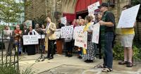 Faith leaders call on DeWine to help Haitians in Ohio facing ankle monitors, detainment