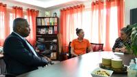 Minister Dowers visited the Guia Mi Foundation