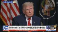Trump Blames Data Center Backlash on Possible ‘China PR Thing’