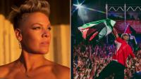 Pink breaks silence after sharing calls for Macklemore to be dropped from Ed Sheeran tour over anti-Israel acts