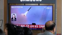 North Korea launches ballistic missiles toward sea after military drill