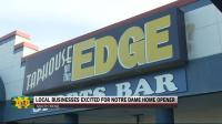 Notre Dame home games bring thousands of new fans, even more for local businesses