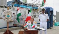INS Sudarshini hosts Italian Navy chief in Livorno, strengthens maritime ties