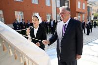 President Emomali Rahmon Inaugurates the Presidential School for Gifted Students in Rasht