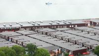 'Please save us': Bathroom leak raises concerns over Asian Games container accommodation