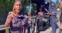 Cuban inspectors are confronted over alleged illegal charges to tricycle drivers