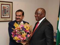 South African President meets Gautam Adani on sidelines of BRICS Summit 2026