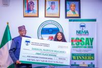 NEMA rewards winners of 2026 National Essay Competition, promotes disaster risk awareness among youths