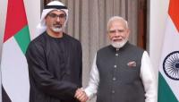 Indian PM Modi holds bilateral meeting with Abu Dhabi Crown Prince