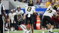 Missouri football QB Austin Simmons statline from win over Kansas