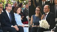 FOTO | Ion Ceban, la un singur scaun distanță de Vasile Tofan și Maia Sandu la ceremonia Ambasadei SUA, dar absent complet din…